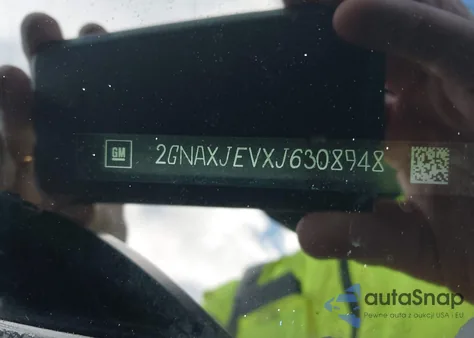 2018 Chevrolet Equinox Lt z USA, uszkodzony, nr VIN 2GNAXJEVXJ6308948